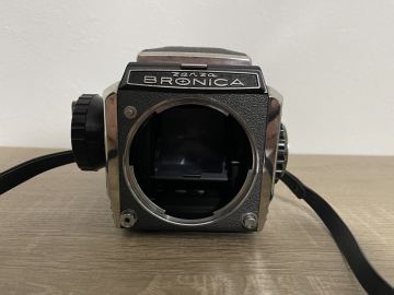 ZENZA BRONICA S2 Nikon NIKKOR-P 75mm F2.8 中判 フィルムカメラ ゼンザブロニカ 光学機器 動作未確認 ジャンク