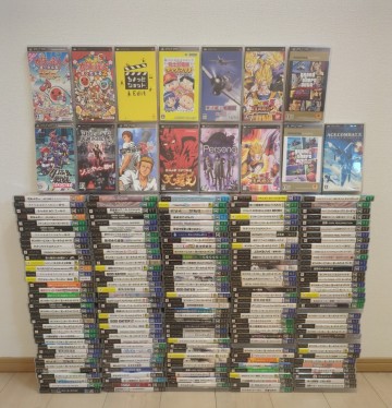 【ジャンク】【1円スタート】PSP/プレイステーションポータブル/PlayStationPortable ゲームソフト 約200本 大量 まとめ売り 【A1137】