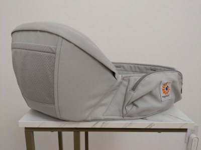 【美品】ergobaby エルゴベビー リフトヒップシート パールグレー