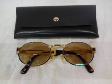 現状品 VERSACE サングラス MOD.S68 COL.55M 度つき 鼻パット汚れ・フレーム全体に傷や色はげ有 激安1円スタート A-45