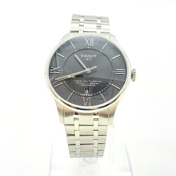 4813★ TISSOT/ティソ 腕時計 シュマン デトゥレル パワーマティック80 アナログ式 自動巻き T099408115800 メンズ ブラック【0730】