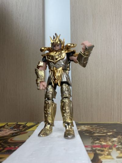 聖闘士聖衣大系 アリエスクロス ムウ 牡羊座 1987年製 当時物 BANDAI 箱・発泡スチロール付き MADE IN JAPAN 日本製 