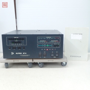 ALPHA アルファ 87A リニアアンプ 1.8MHz～28MHz【SF