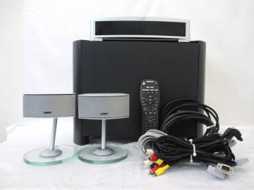 １円～　BOSE　ボーズ　【3・2・1 GS Series Ⅲ】　DVDホームシアターシステム　321GSⅢ　ジャンク　スピーカースタンドあり