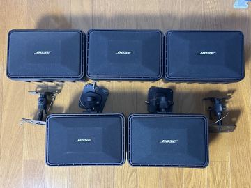 BOSE 101MM スピーカー 5台セット 天吊りブラケット付き 2台とブラケット単品２個　ボーズ