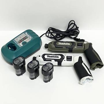 【通電確認済み】makita マキタ 電動工具 まとめ 充電式ペンインパクトドライバ TD022D 2本 バッテリ BL0715 3個 充電器 DC07SA 1個 