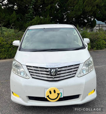 ☆車検R１０年6月 アルファード　両側パワースライド　フルセグ　ナビ　前両側パワーシート　クルコン　コーナーセンサー他車検整備済み