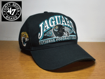 1238《未使用品》47 BRAND 47ブランド【フリーサイズ】NFL JACKSONVILLE JAGUARS ジャガーズ 野球帽 帽子 キャップ USモデル