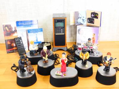 バンダイ LITTLE JAMMER PRO リトルジャマー プロ 美空ひばり ジャズを唄う カートリッジ付 リモコン/説明書付 ※楽器破損あり @140(8)