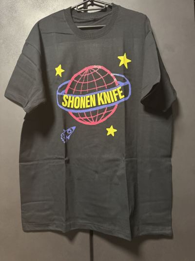 SHONEN KNIFE _ 少年ナイフ T_shirts XL Tagless Nirvana Kurt Cobain Sonic Youth Girls Band Buttercup Pop punk Let's Knife