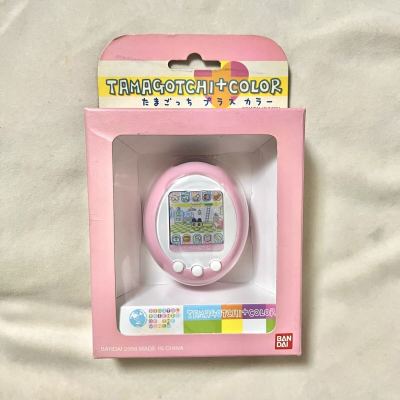 【未開封】たまごっちプラスカラー ピンク BANDAI TAMAGOTCHI +COLOR CL04 Pinkバンダイ 新品 未使用 限定 レトロ 当時物