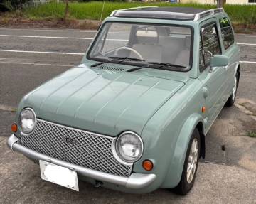 日産　ニッサンパオ　車検付き！令和9年3月迄有り　車庫保管車　旧車　ネオクラ　新潟市