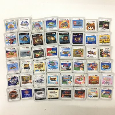 f069□ 【未検品】 1円～　ニンテンドー3DSソフト　まとめ売り　ソフトのみ　星のカービィ ロボボプラネット 進撃の巨人　他