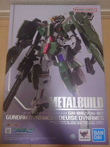 開封品 METAL BUILD ガンダムデュナメス＆デヴァイズデュナメス　メタルビルド ガンダムダブルオー