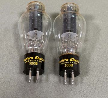 Western Electric 300B 真空管 ペア