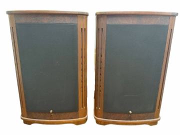 TANNOY タンノイ Canterbury 15 HE アルニコマグネット 38cm同軸型2ウェイフロア型スピーカー ペア スピーカー