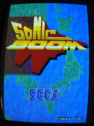 送料無料 ソニックブーム テトリス(ロムキット)付 SONIC BOOM + TETRIS アーケードゲーム基板