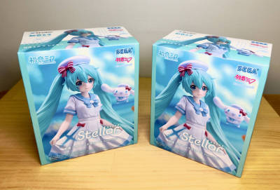 未開封★ 初音ミク&times;シナモロール　summer Ver. エクステラ ２個セット