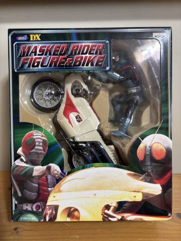 仮面ライダーフィギュア＆バイク　とるとる愛テムDX　バンプレスト　未開封