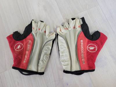■ 1円スタート!! CASTELLI size:L カステリ サイクルウェア グローブ ロード クロス 同梱発送承中!! r