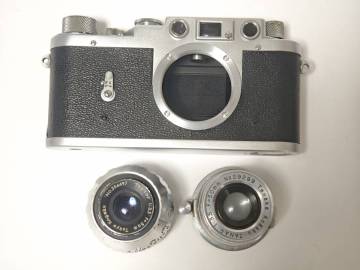 Leotax Showa Optical Leica Lマウント Topcor 5cm F3.5 TANAR 50mm F3.5 レオタックス トプコール タナー 東京光学 ライカ L ジャンク