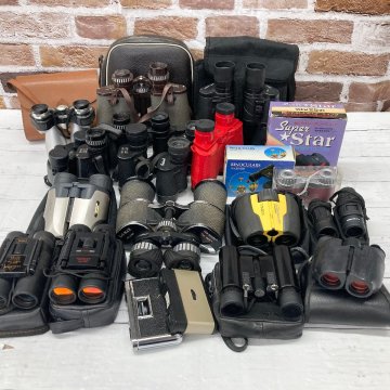 PENTAX/Nikon/ミノルタ/PRISM/TELSTAR など　双眼鏡・単眼鏡　計22点まとめ　ジャンク　TH8.014