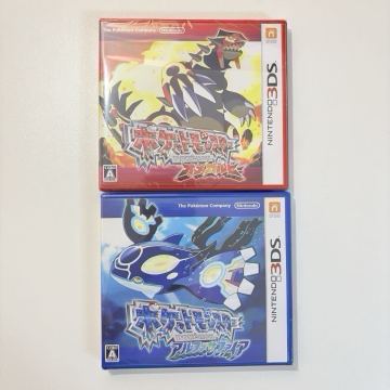 新品　未開封　ポケットモンスター オメガルビー アルファサファイア ニンテンドー3DS ポケモン Nintendo ニンテンドー 3DS