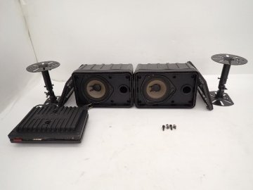 BOSE ボーズ スピーカーシステム 101MM STAGE ペア 天吊りブラケット + 1705 IIパワーアンプ付 ∽ 76A57-2