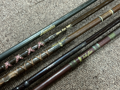 ブランクスのみ 釣竿 ロッド 色々 おまとめセット Lamiglas/フェンウィック 他 オールド ビンテージ 現状渡し