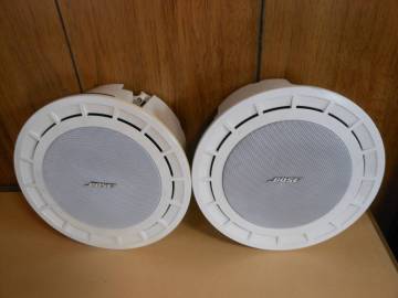 BOSE　ボーズ　天井埋め込み型スピーカー(白)　MODEL 111TR　音出し確認