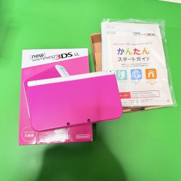 New 3DS LL ピンク 上下 IPS