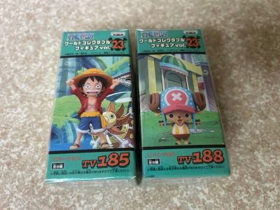 ワンピース ワールドコレクタブルフィギュア vol.23 ルフィ チョッパー 2種セット