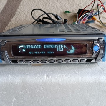 KENWOOD ケンウッド f-CD7 CDレシーバー 1DIN カーオーディオ 未装着品