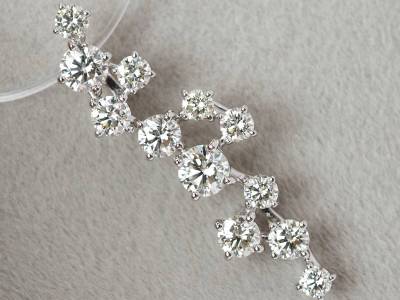【10716B】Pt950 天然ダイヤモンド 1.00ct/2.05g ペンダントトップ