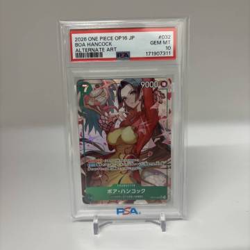 【PSA10】 ボア・ハンコック SR-P [OP16-032](ブースターパック「決戦の刻」) ワンピースカード