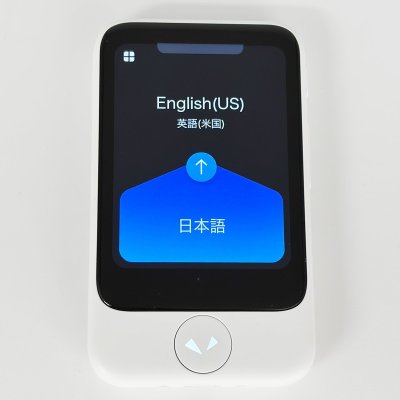 中古　ソースネクスト　POCKETALK（S）ホワイト　ポケトーク