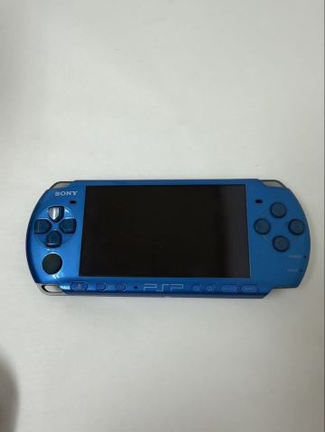 ◆売り切り SONY PSP-3000 バイブラントブルー 本体 PSPソフト5本セット ソニー プレイステーションポータブル 現状品