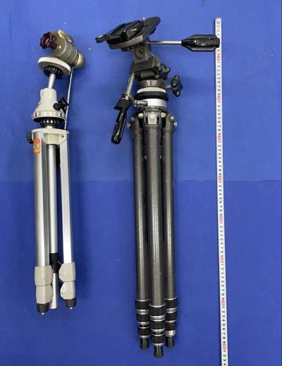 （H40）GITZO FRANGE West Germany 三脚 雲台付き カメラ周辺機器 現状品 未確認 カメラアクセサリー 