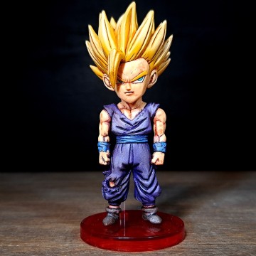 孫悟飯　カスタムリペイント/ドラゴンボール/ワールドコレクタブルフィギュア/ワーコレ/DRAGON BALL WCF repaint/リメイク