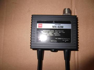 ダイヤモンドアンテナ　MX62M　1.6~56MHz 140~470MHz DUPLEXER