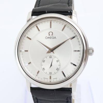 2608-521 HW オメガ デビル プレステージ 125.0150 手巻き式 腕時計 美品 OMEGA Cal.651 スモールセコンド 純正ベルト