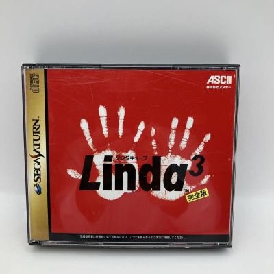 【射396078】セガサターン リンダキューブ Linda3 完全版 サウンドトラック アスキー SS