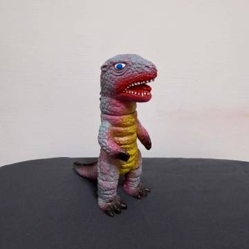 ぶたのはな ゴロザウルス ふかむらさき成型 キングコング ゴジラ GODZILLA 東宝 ソフビ m1号 マルサン ブルマァク ベアモデル マーミット