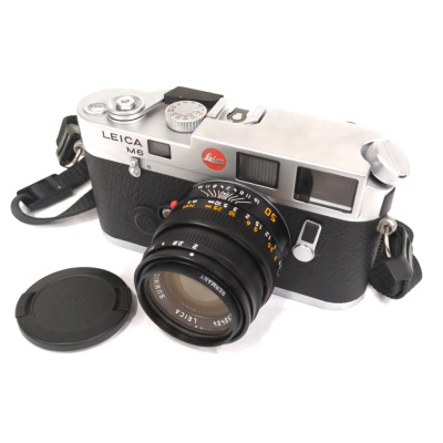 1円 LEICA M6 SUMMICRON-M 50mm F2 ライカ レンジファインダー フィルムカメラ 単焦点レンズ 光学機器 動作確認済み