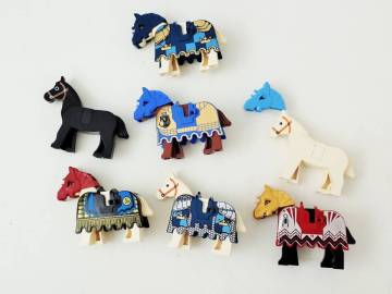 LEGO/レゴ　馬　まとめて　セット　★パーツ・部品取り/K92-2