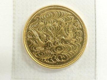 g834 天皇御在位60年記念 純金 貨幣 10万円金貨 昭和61年 20g ブリフターパック入り K24 10万円 金貨 拾万円