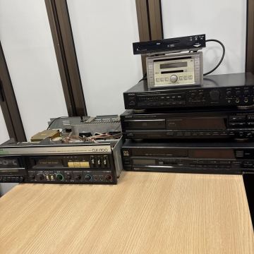 部品取り　DENON デノン　HMA-50 DCD-910 ミキシング　オーディオプレイヤー　HITACHI DX5 コロンビア　CLK1700 オーディオ機器
