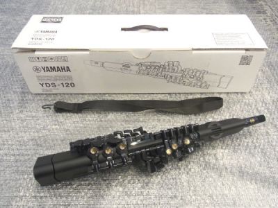 1円【通電確認済】YAMAHA ヤマハ デジタルサックス YDS-120 電子楽器 サクソフォン DIGITAL SAXOPHONE 箱付き 説明書無し HN993