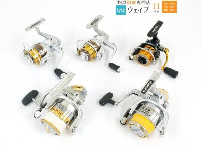 ダイワ レブロス 2004・シマノ エアノス XT 5000・シマノ アコート 4000等計5個中古