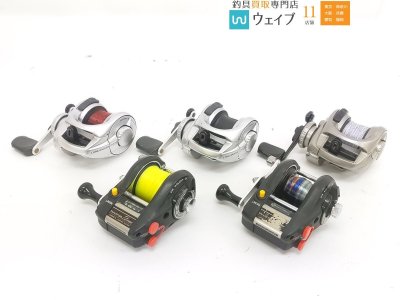 ダイワ 02 チヌジャッカー HG・02 チヌジャッカー、シマノ タナトル デミ 計5点セット